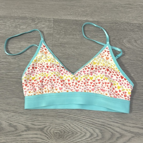 Stripe + Stare Small Bralette Bundle Tan and Hearts - Picture 2 of 7